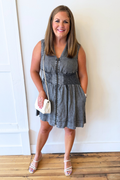 Sleeveless Maxi Abito